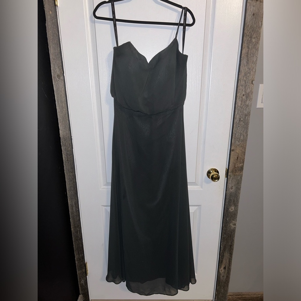 Grey bridesmaids dress
